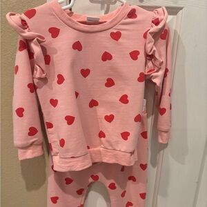 Toddler Valentines outfit